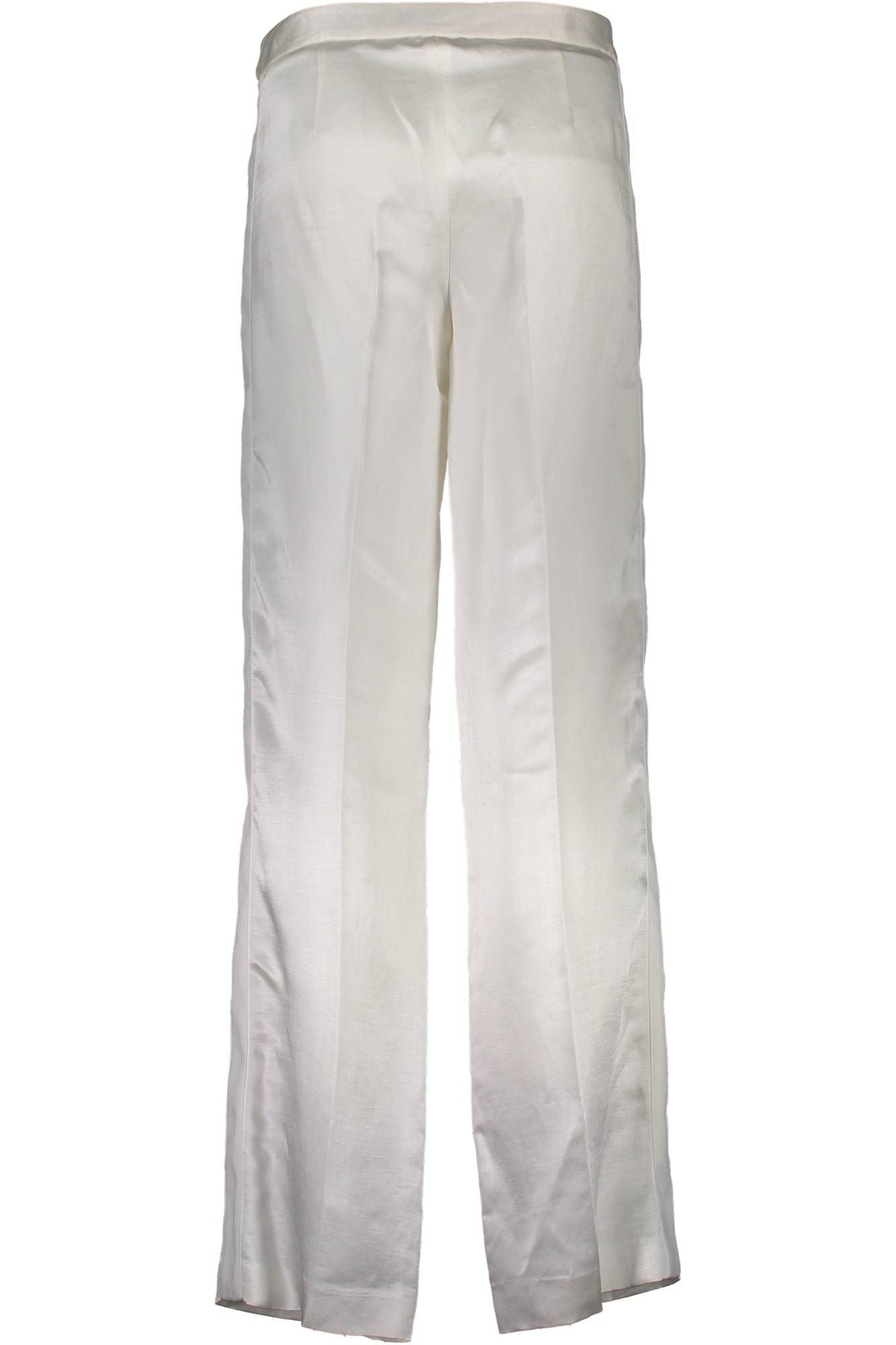 White Linen Jeans & Pant