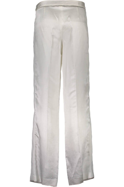 White Linen Jeans & Pant