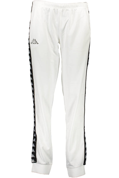 White Polyester Jeans & Pant