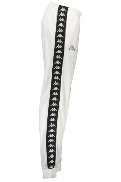 White Polyester Jeans & Pant