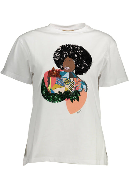 White Cotton Tops & T-Shirt