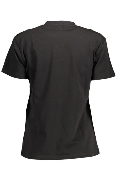 Black Cotton Tops & T-Shirt