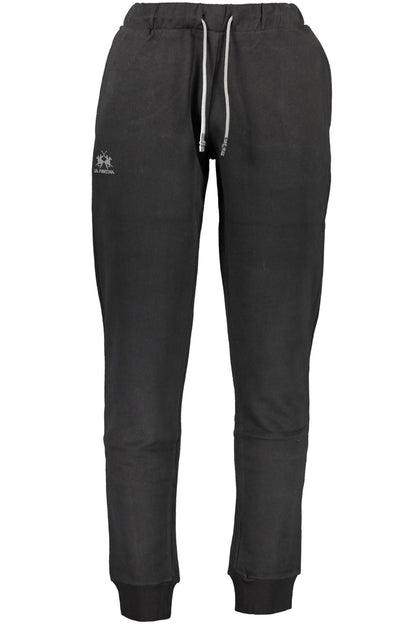 Black Cotton Jeans & Pant