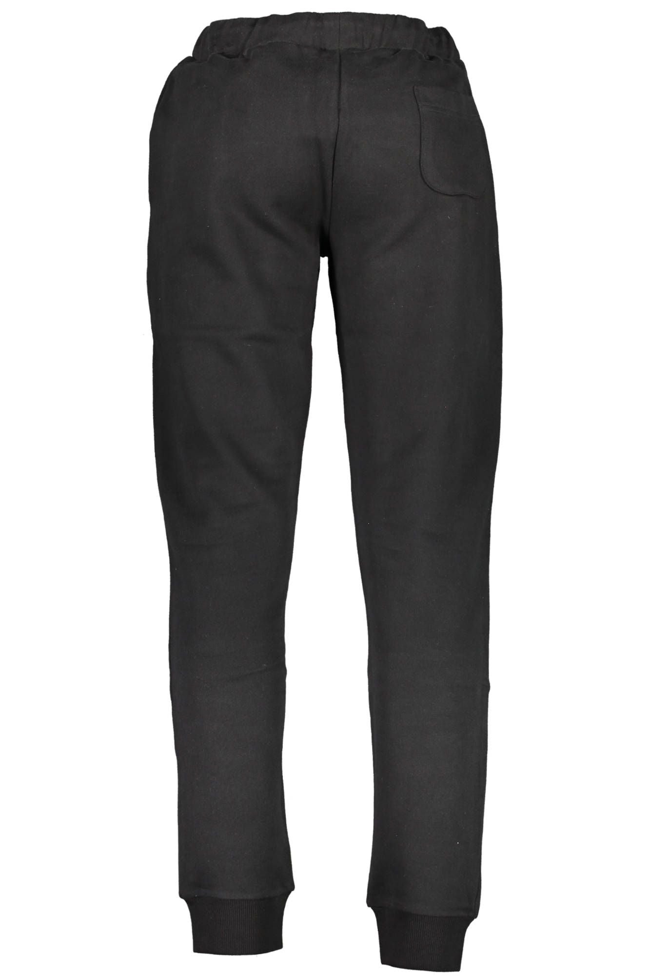 Black Cotton Jeans & Pant