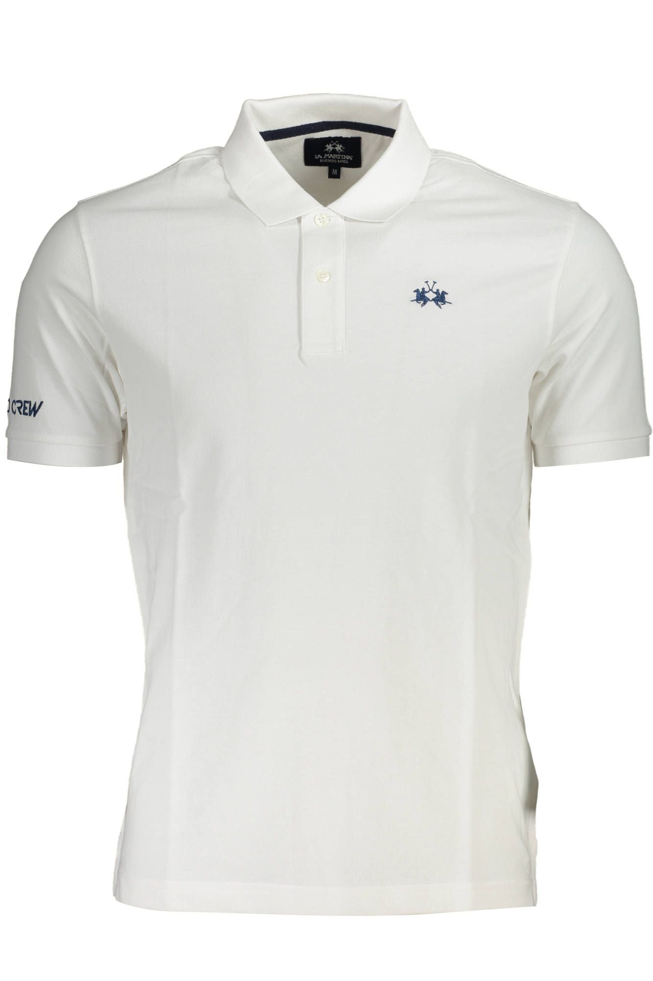 White Cotton Polo Shirt