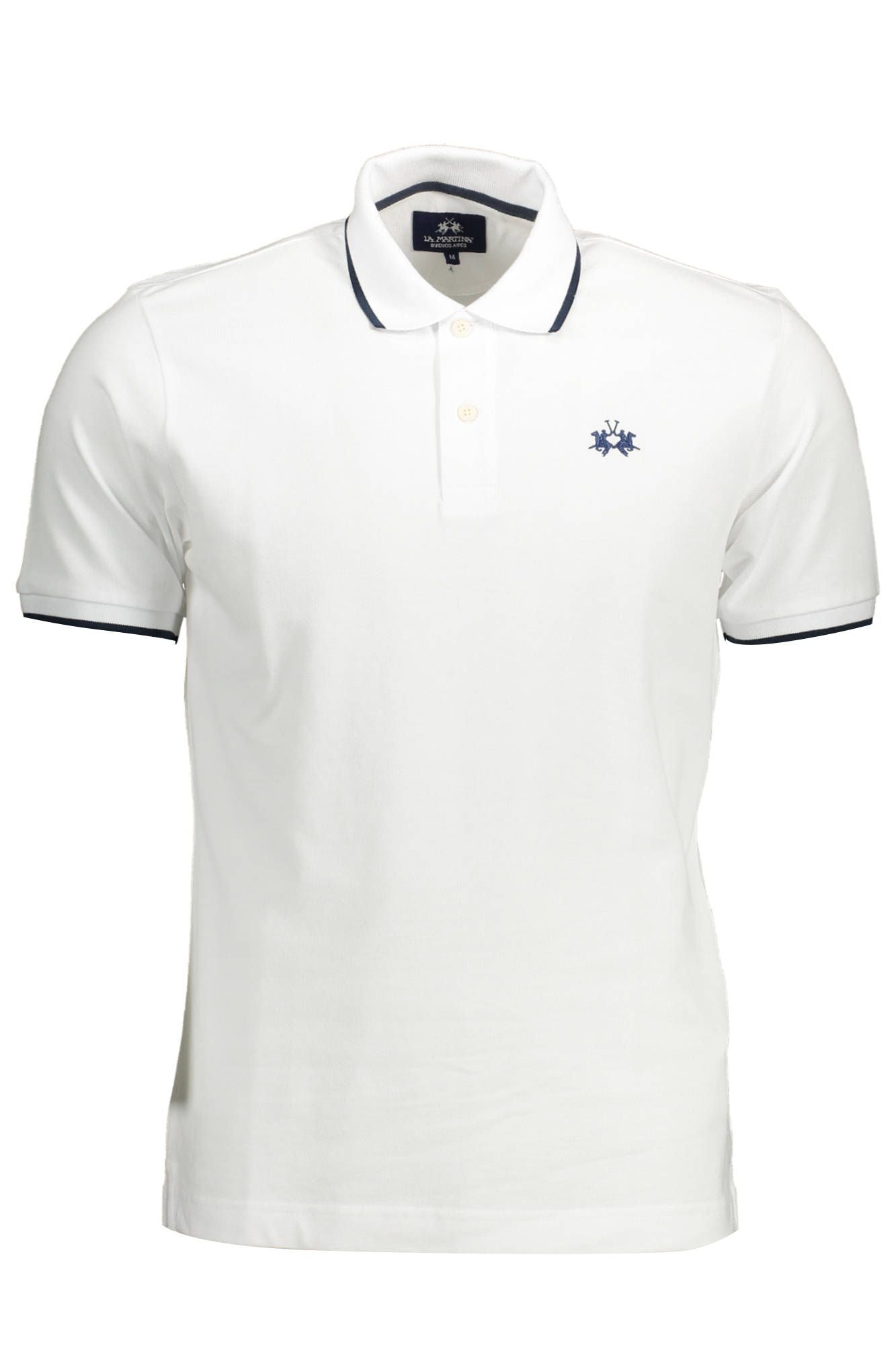 White Cotton Polo Shirt