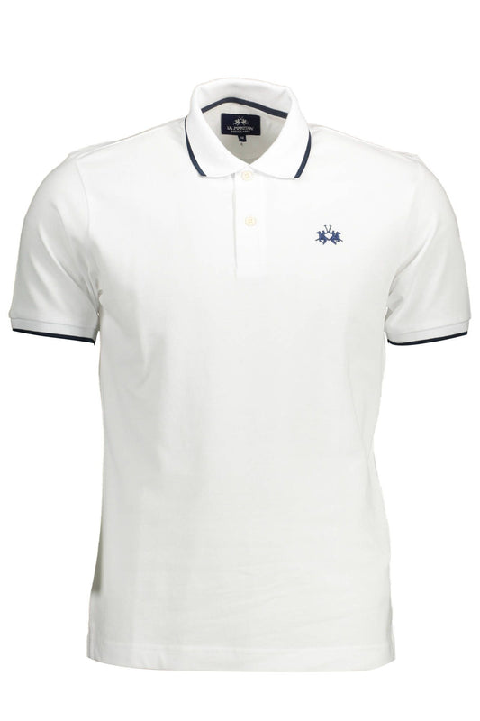 White Cotton Polo Shirt