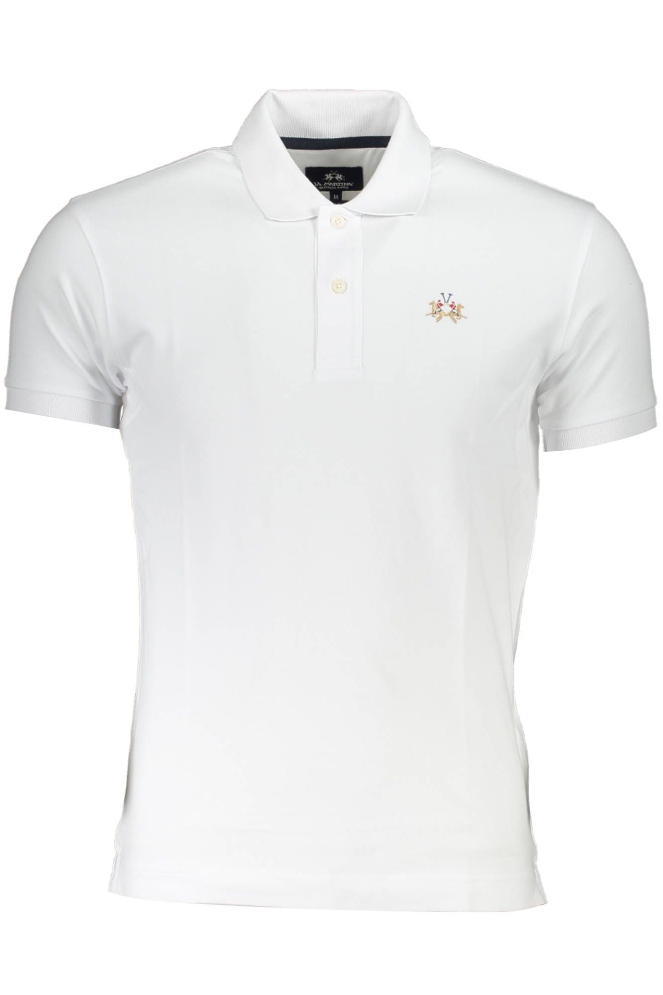 White Cotton Polo Shirt