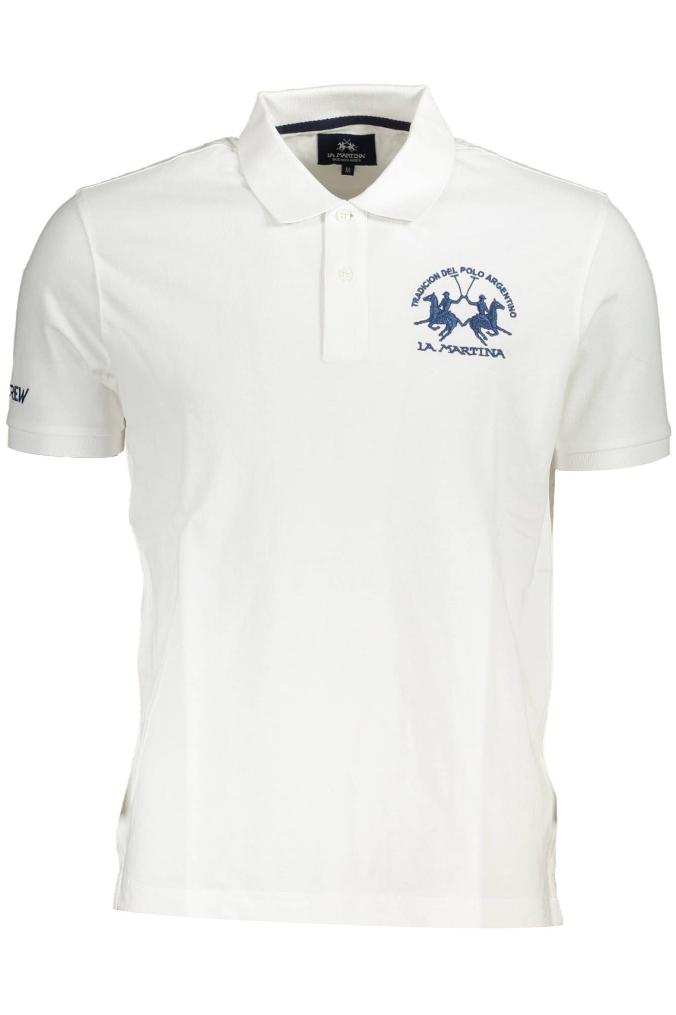 White Cotton Polo Shirt