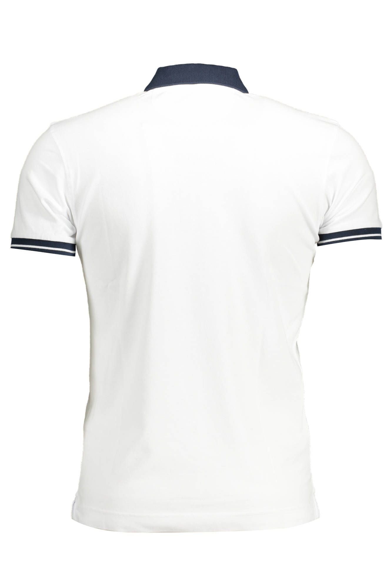White Cotton Polo Shirt