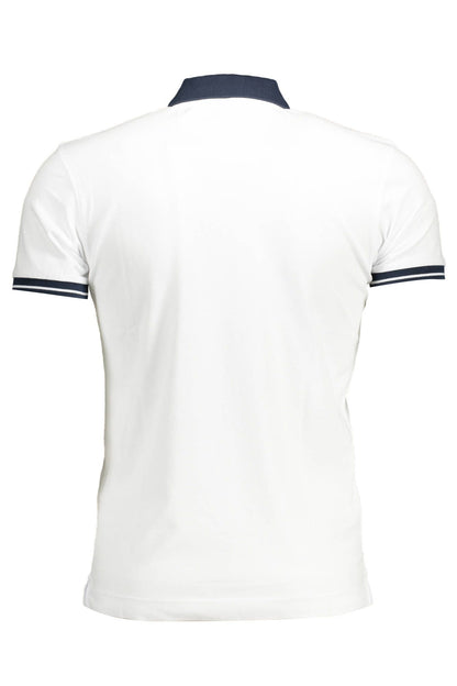 White Cotton Polo Shirt