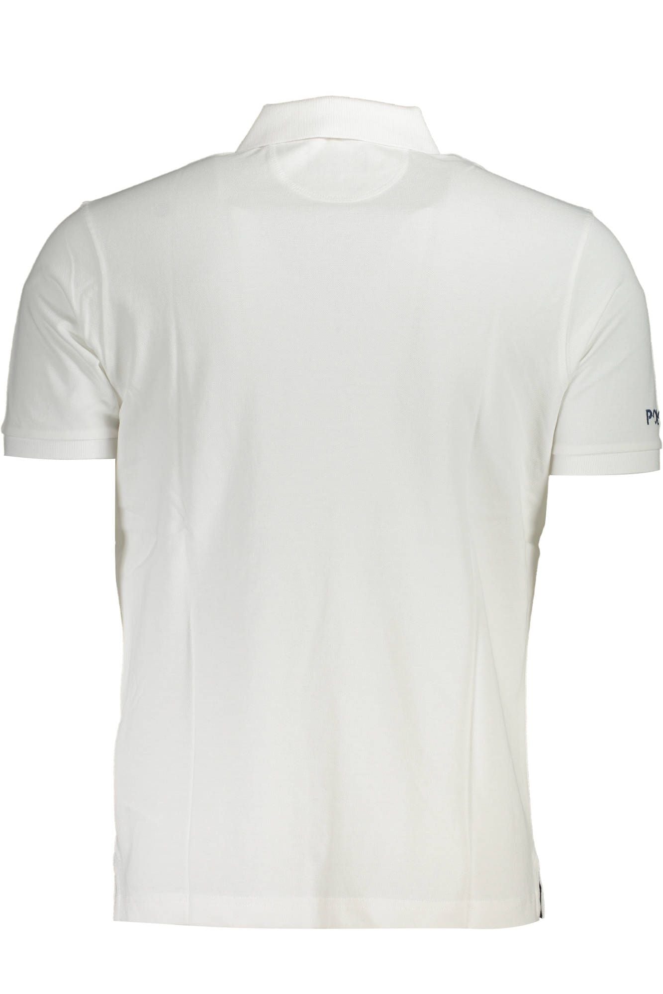White Cotton Polo Shirt