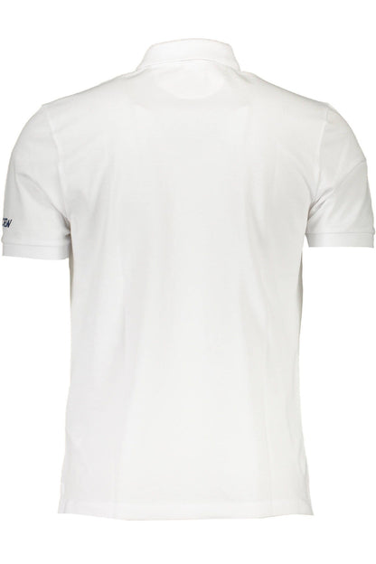 White Cotton Polo Shirt