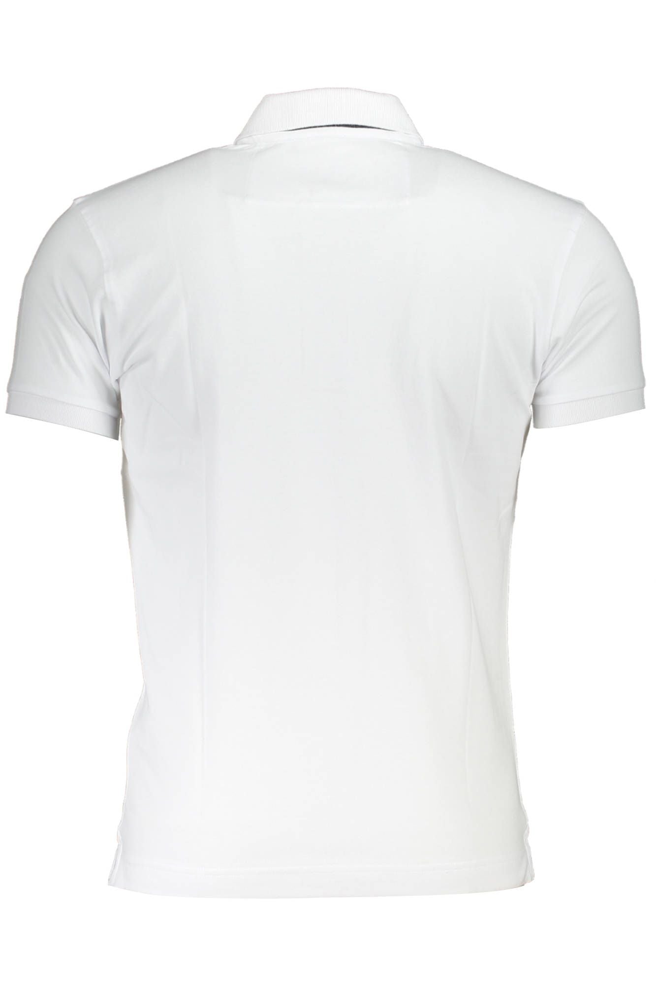 White Cotton Polo Shirt