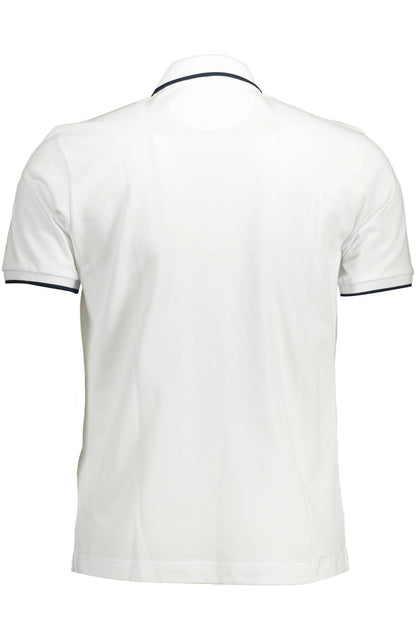 White Cotton Polo Shirt