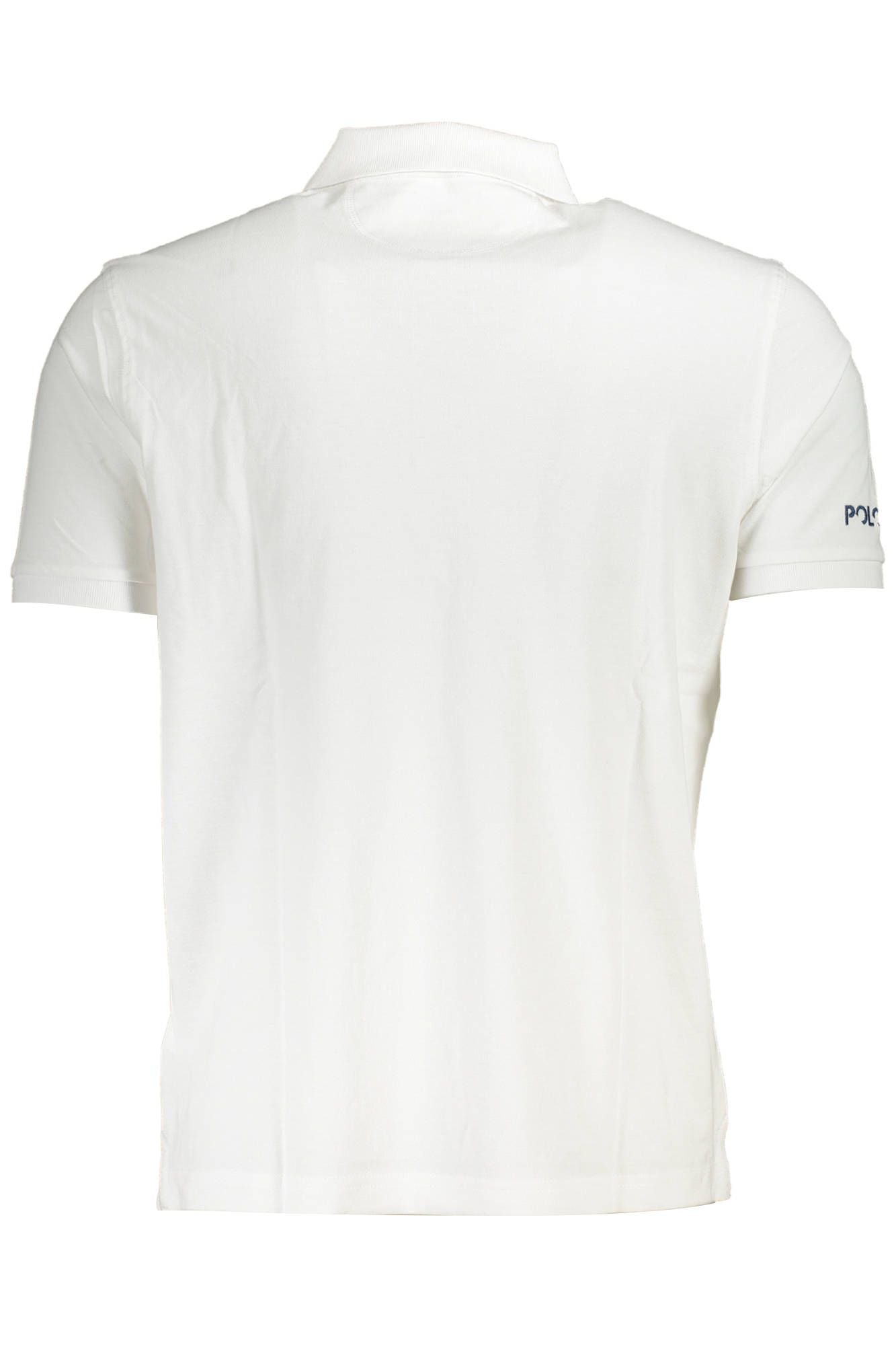White Cotton Polo Shirt