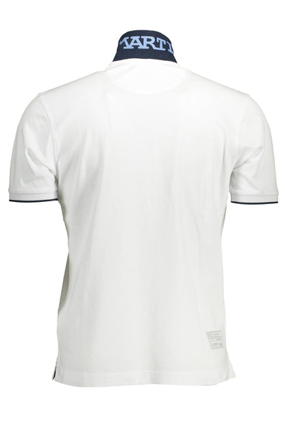 White Cotton Polo Shirt