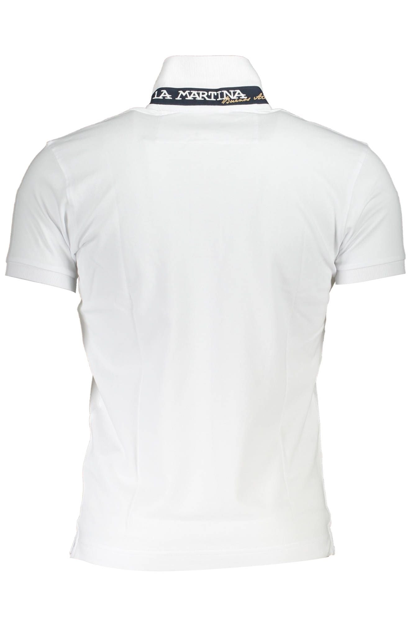 White Cotton Polo Shirt