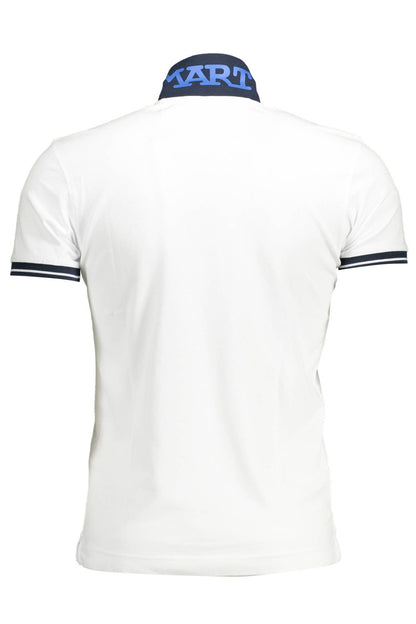 White Cotton Polo Shirt