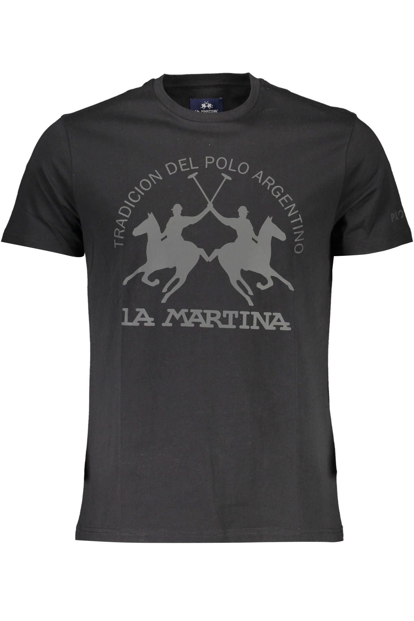 Black Cotton T-Shirt