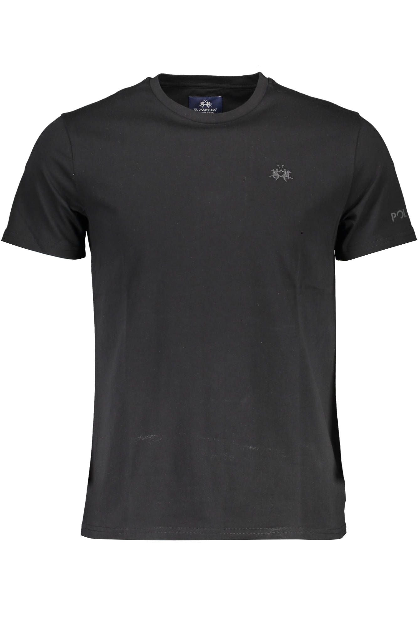 Black Cotton T-Shirt
