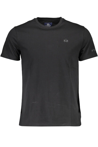Black Cotton T-Shirt