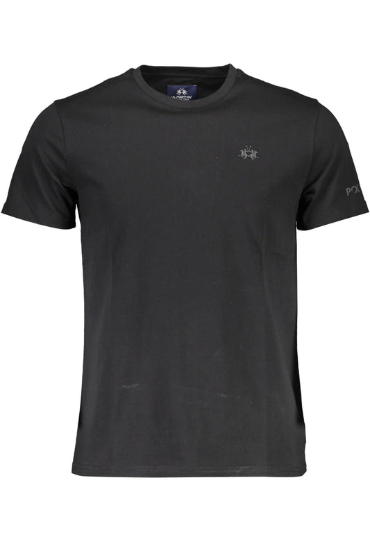 Black Cotton T-Shirt