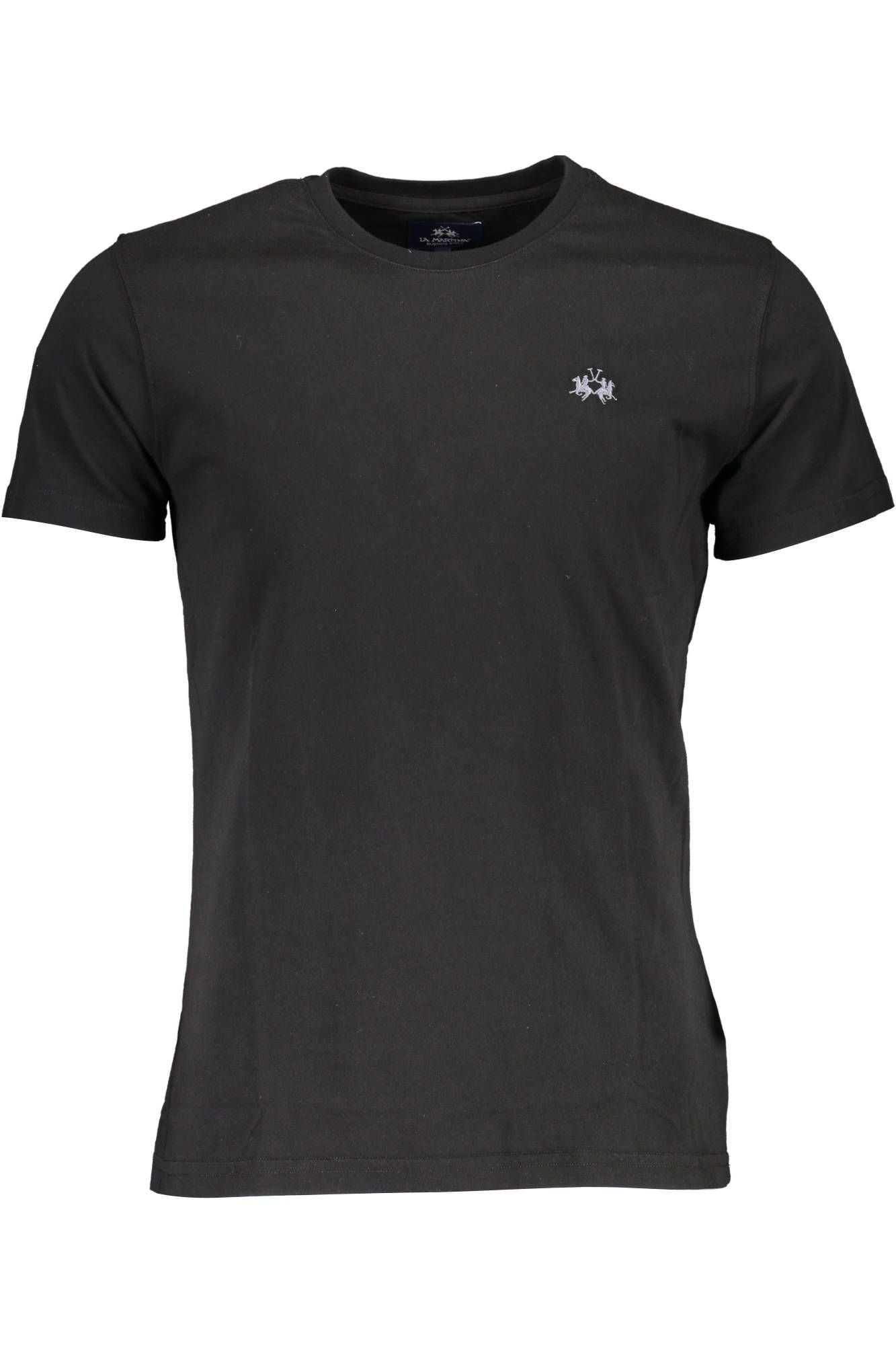 Black Cotton T-Shirt