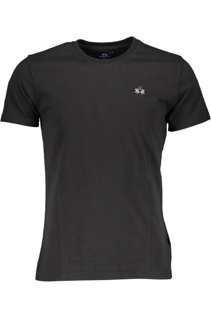 Black Cotton T-Shirt