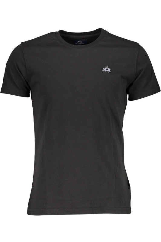 Black Cotton T-Shirt