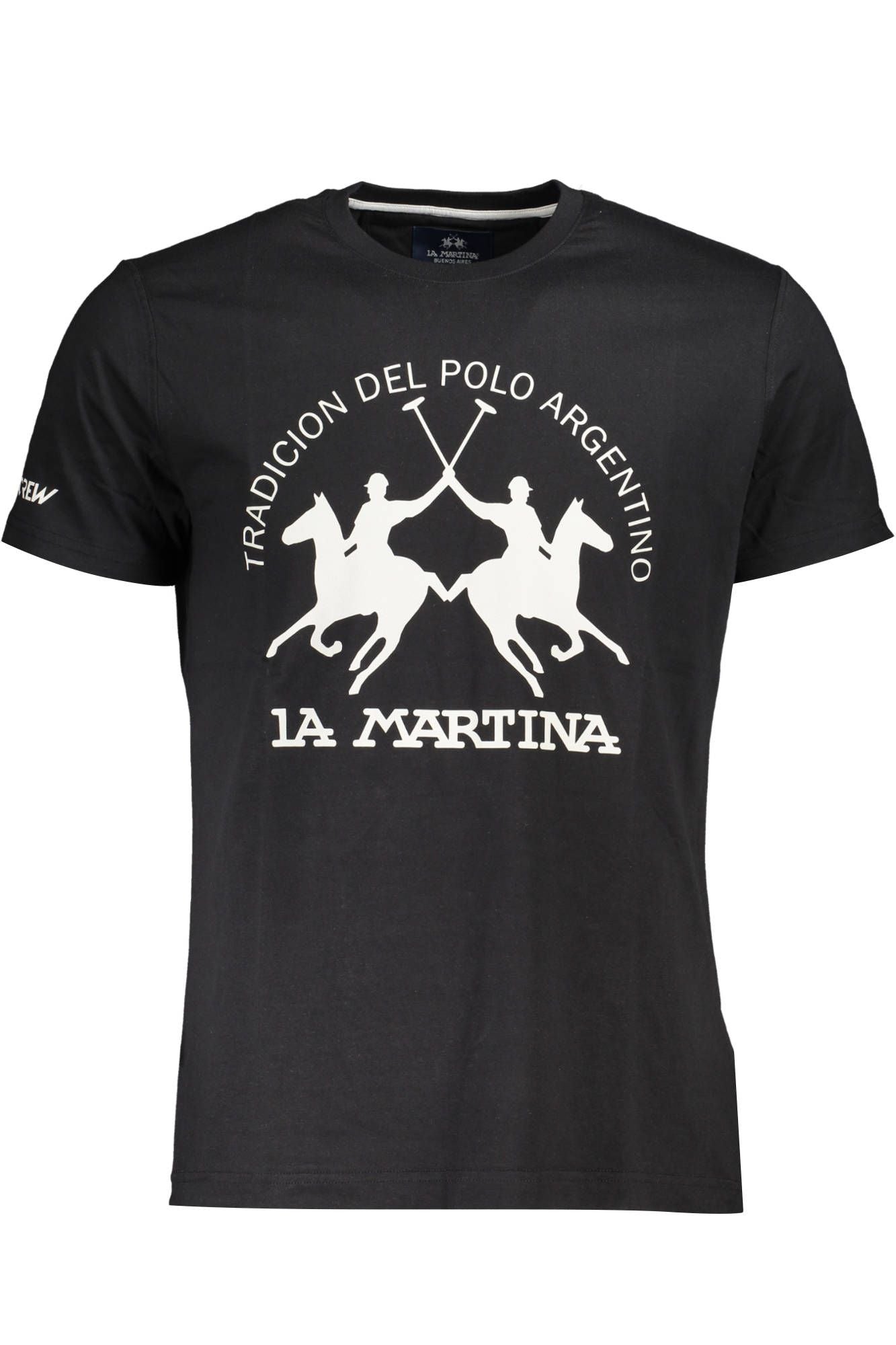 Black Cotton T-Shirt
