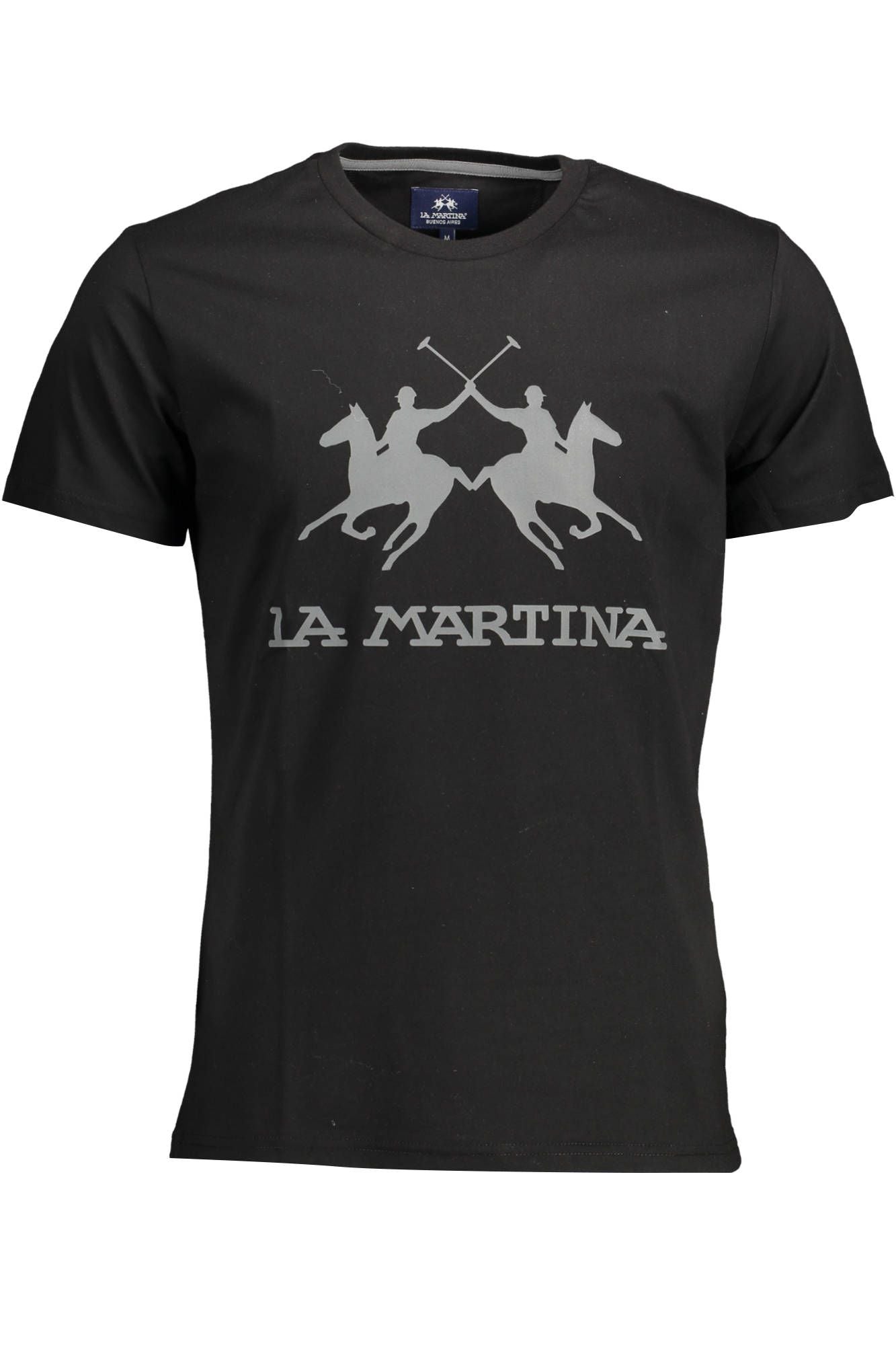 Black Cotton T-Shirt