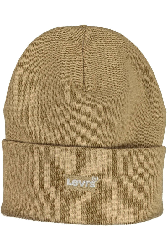 Beige Acrylic Hat