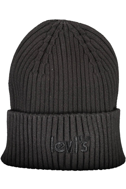 Black Cotton Hats & Cap