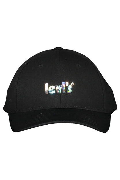Black Cotton Hat