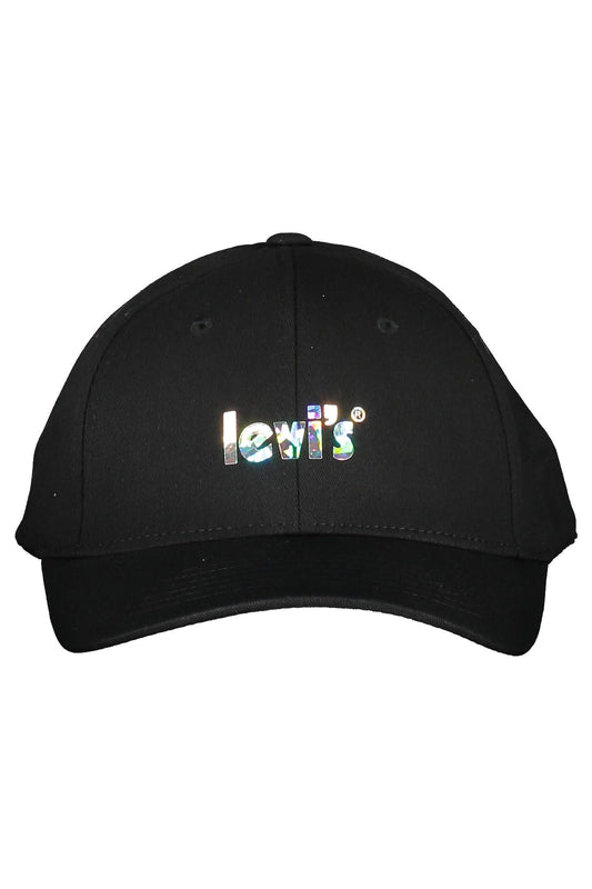 Black Cotton Hat
