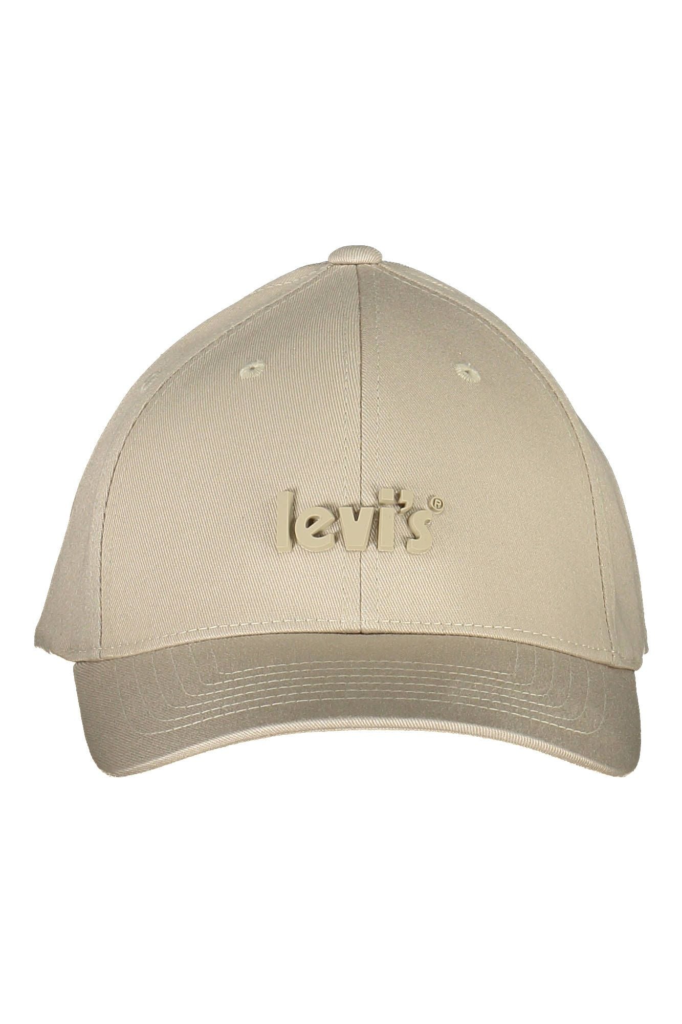 Beige Cotton Hats & Cap