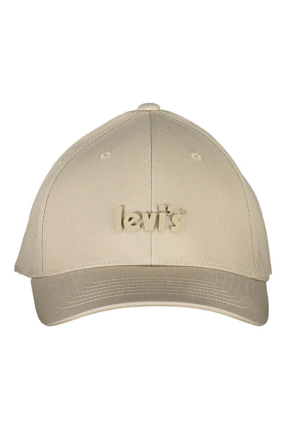 Beige Cotton Hats & Cap