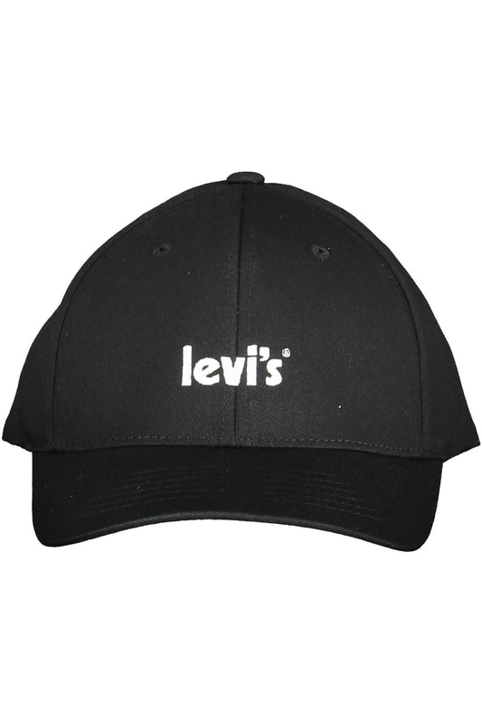 Black Cotton Hats & Cap