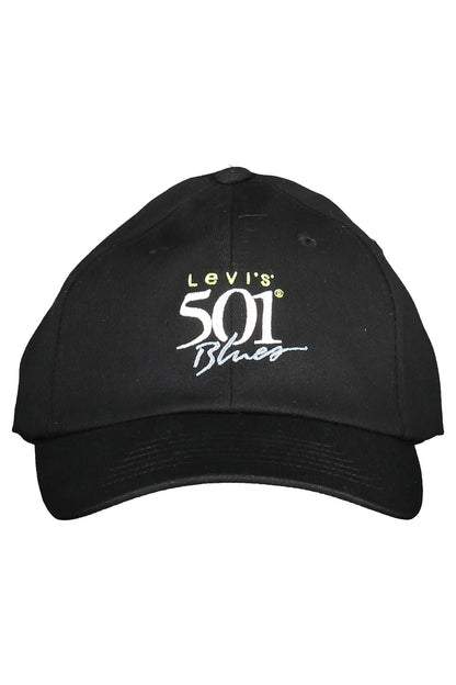 Black Cotton Hats & Cap