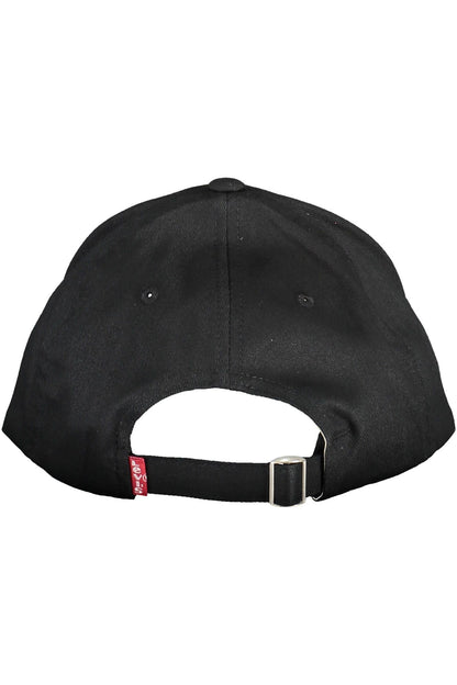 Black Cotton Hats & Cap