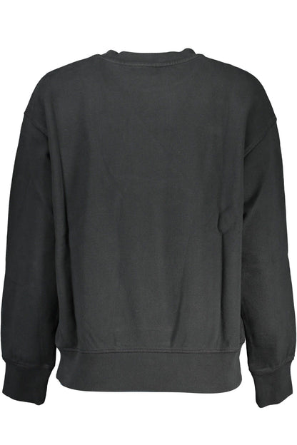 Black Cotton Sweater