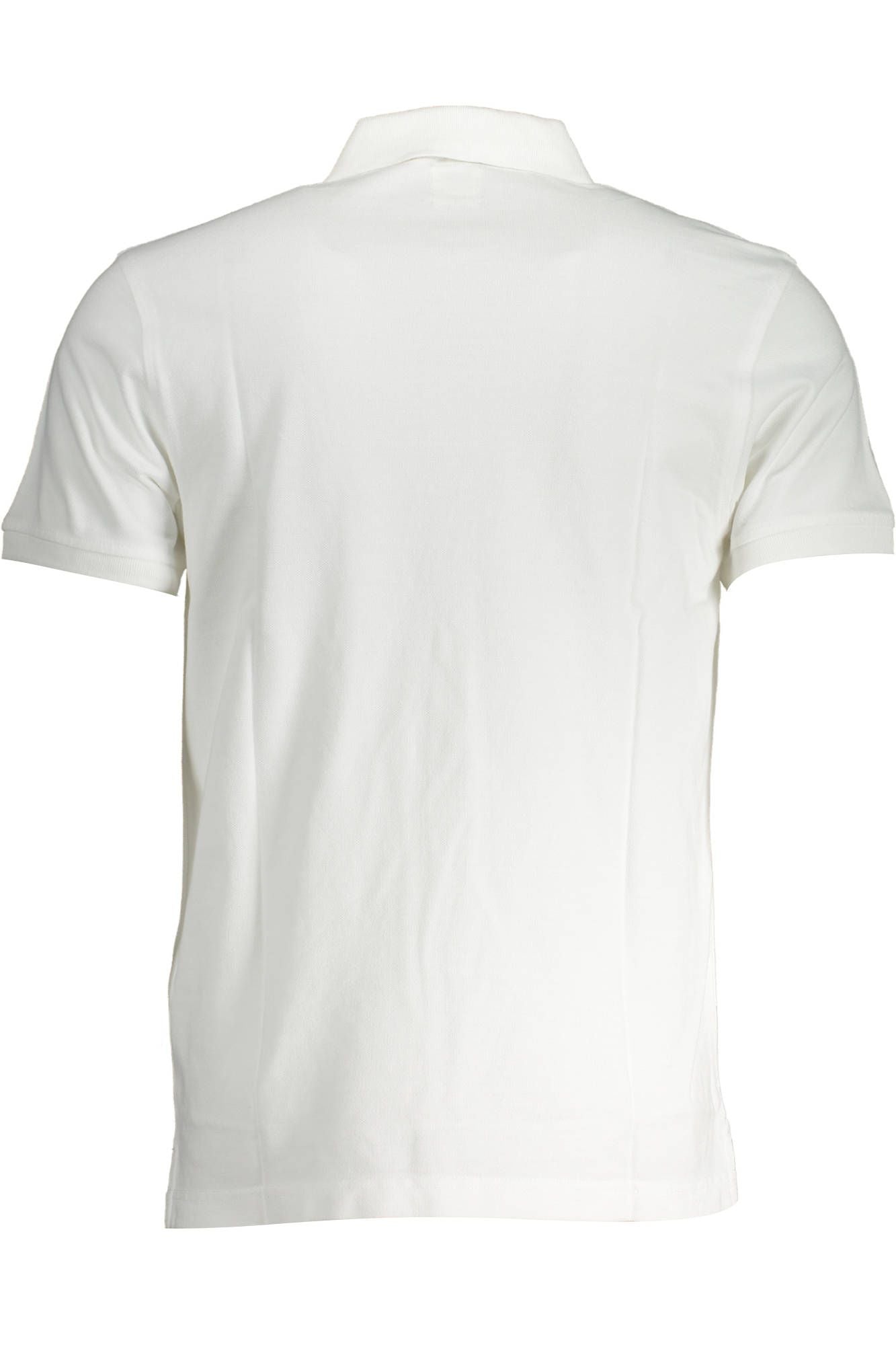 White Cotton Polo Shirt