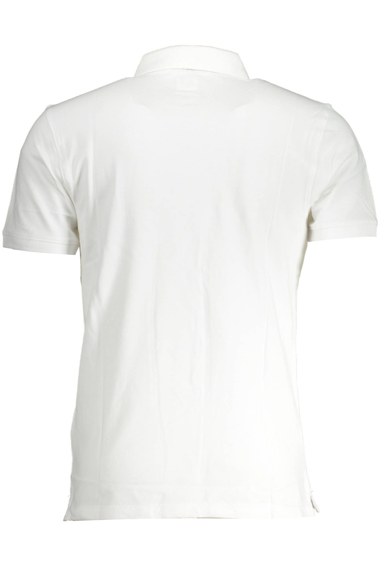 White Cotton Polo Shirt