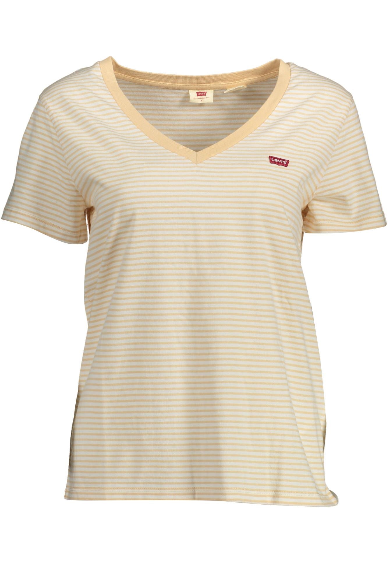Beige Cotton Tops & T-Shirt
