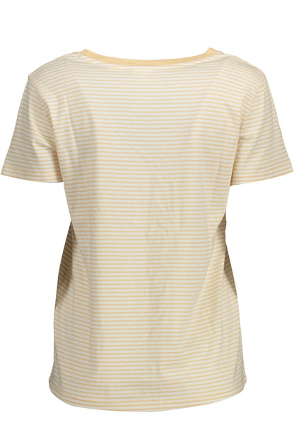 Beige Cotton Tops & T-Shirt