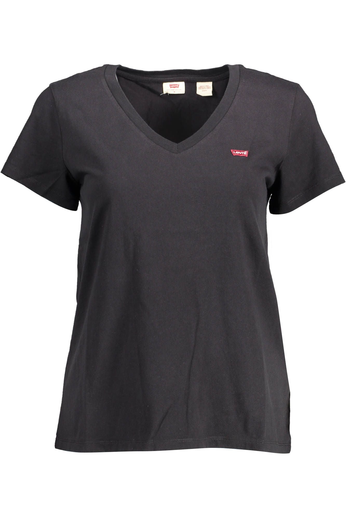 Black Cotton Tops & T-Shirt
