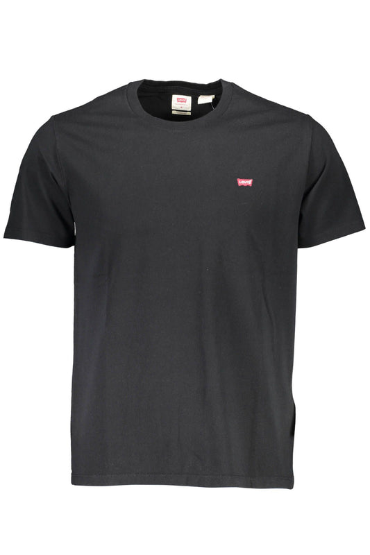 Black Cotton T-Shirt