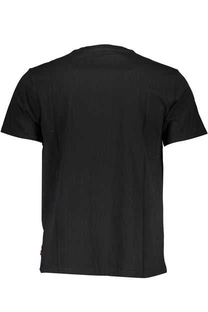 Black Cotton T-Shirt