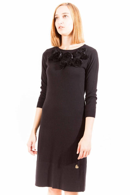 Black Polyester Dress
